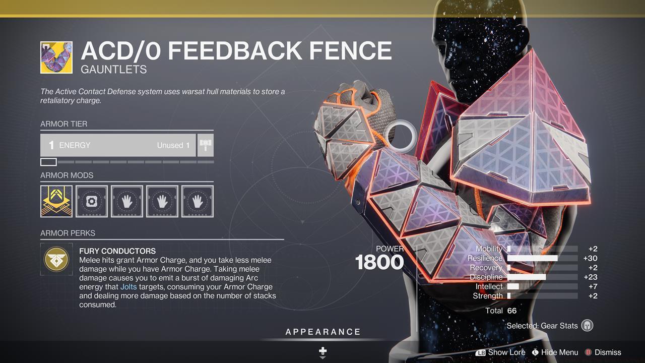ACD/0 Feedback Fence