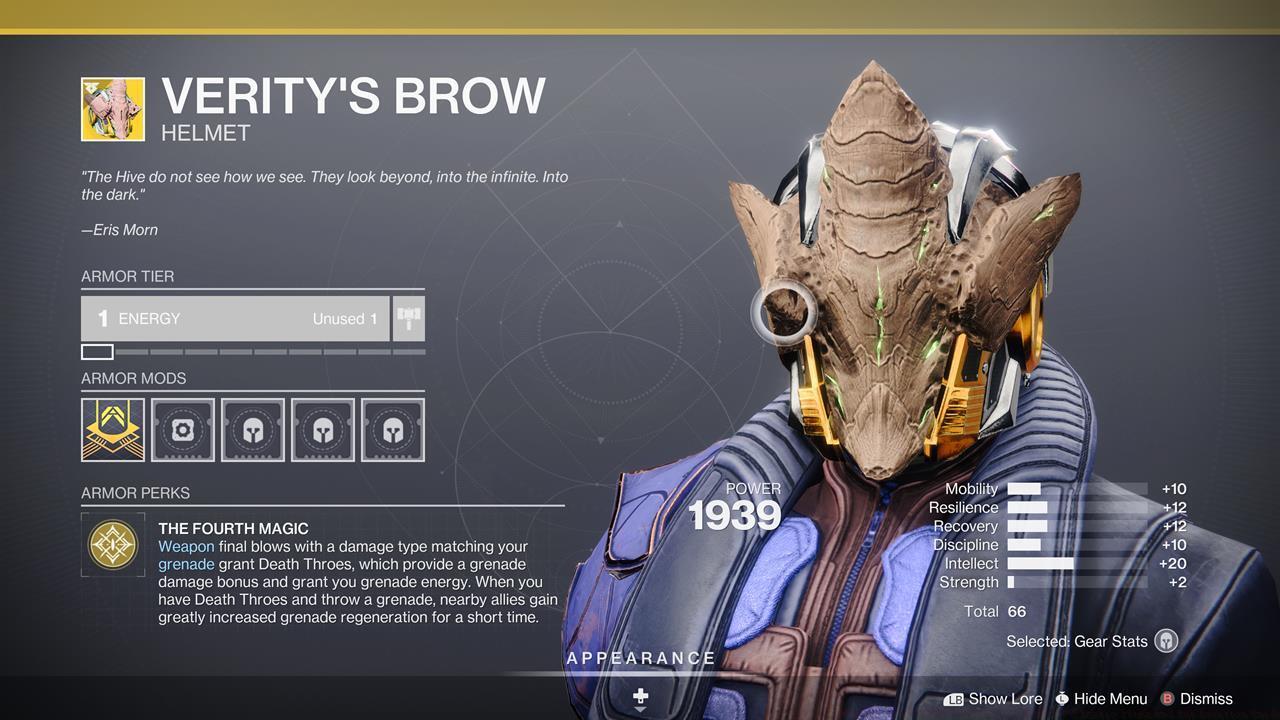 Verity's Brow
