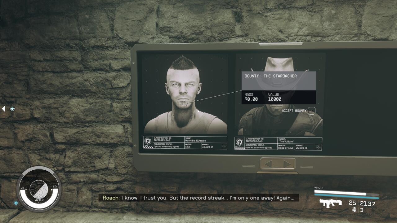 Bounty Mission Boards