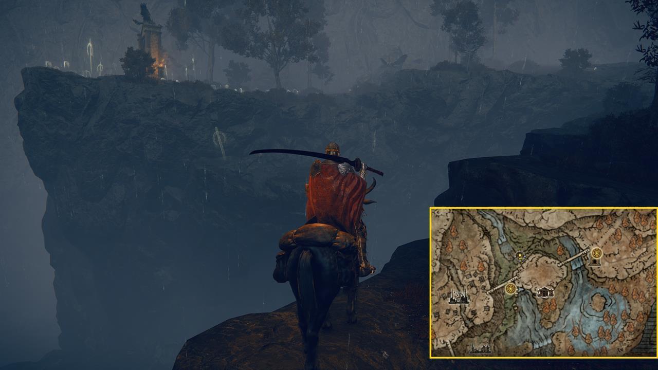 Eastern Nameless Mausoleum location