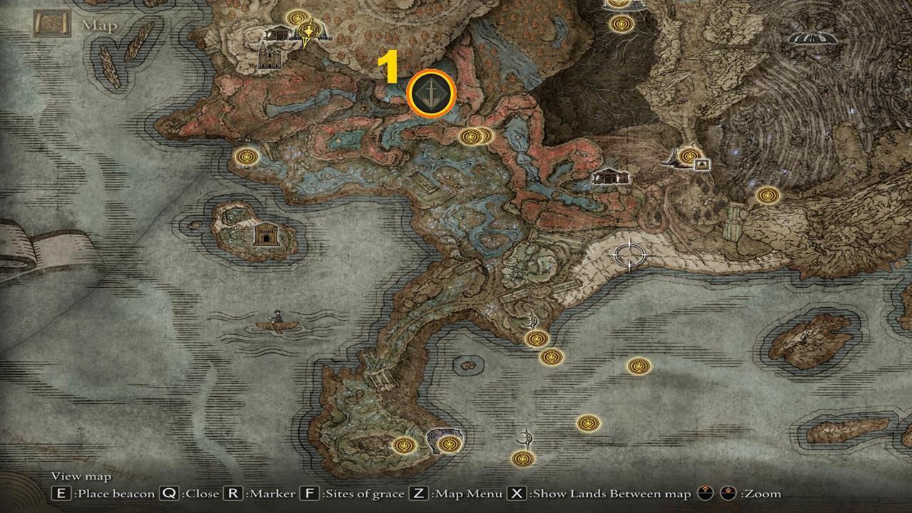 Ashes of War in Cerulean Coast/Charo's Hidden Grave