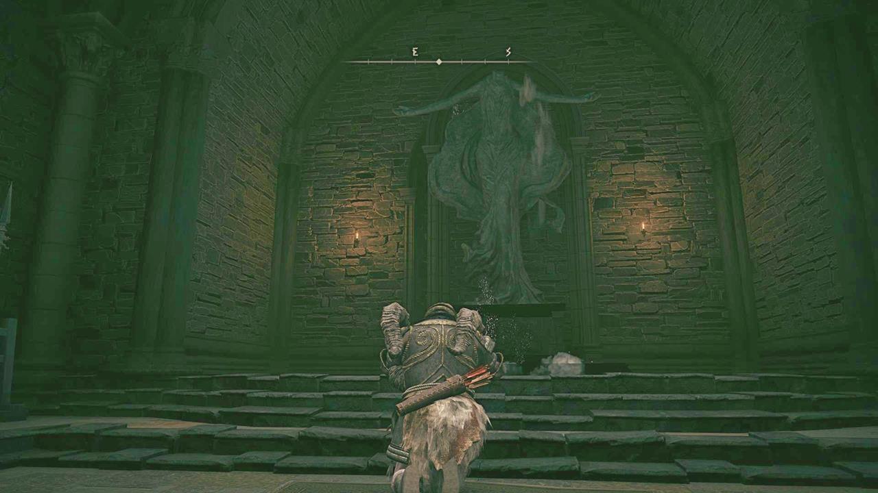 The goddess statue and the magical emote
