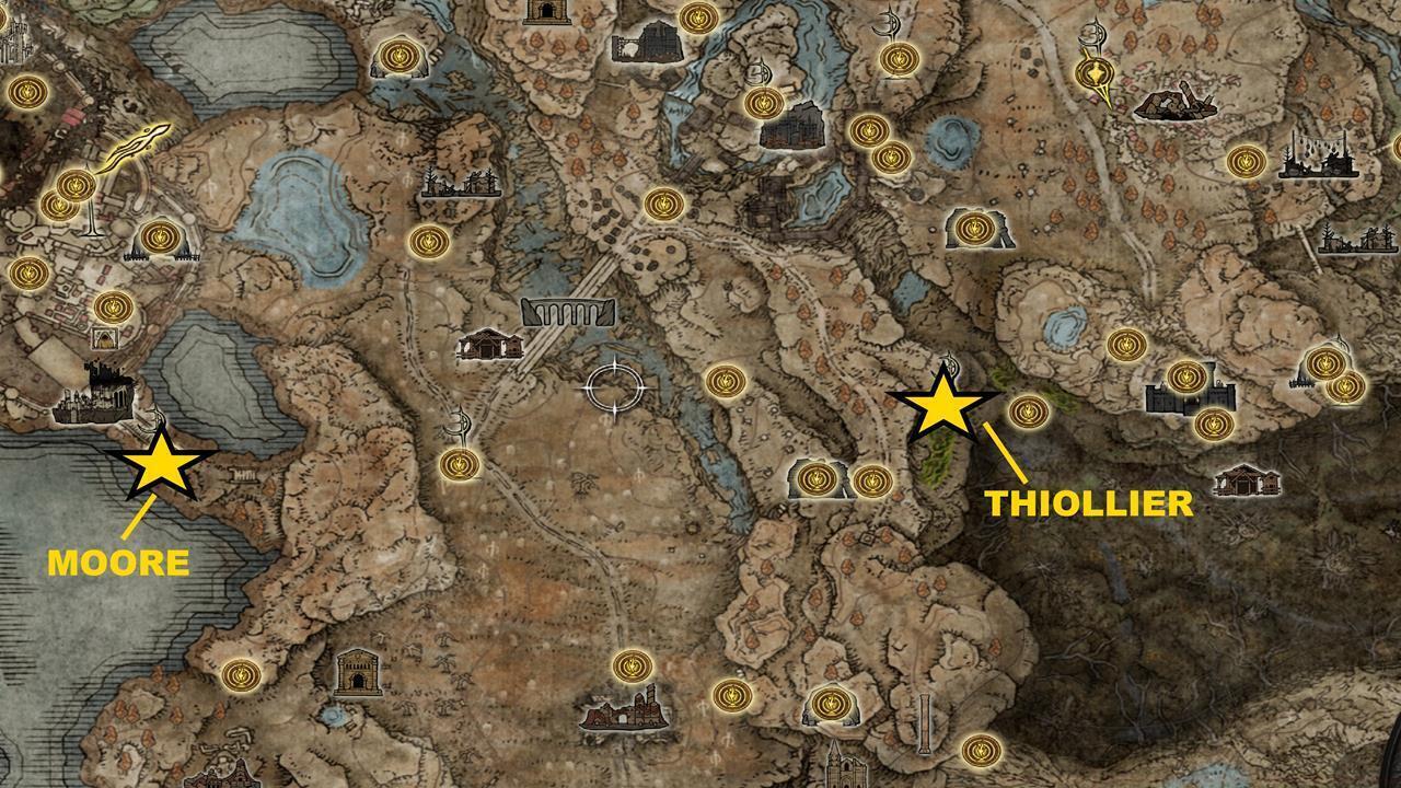 Initial Thiollier quest objectives