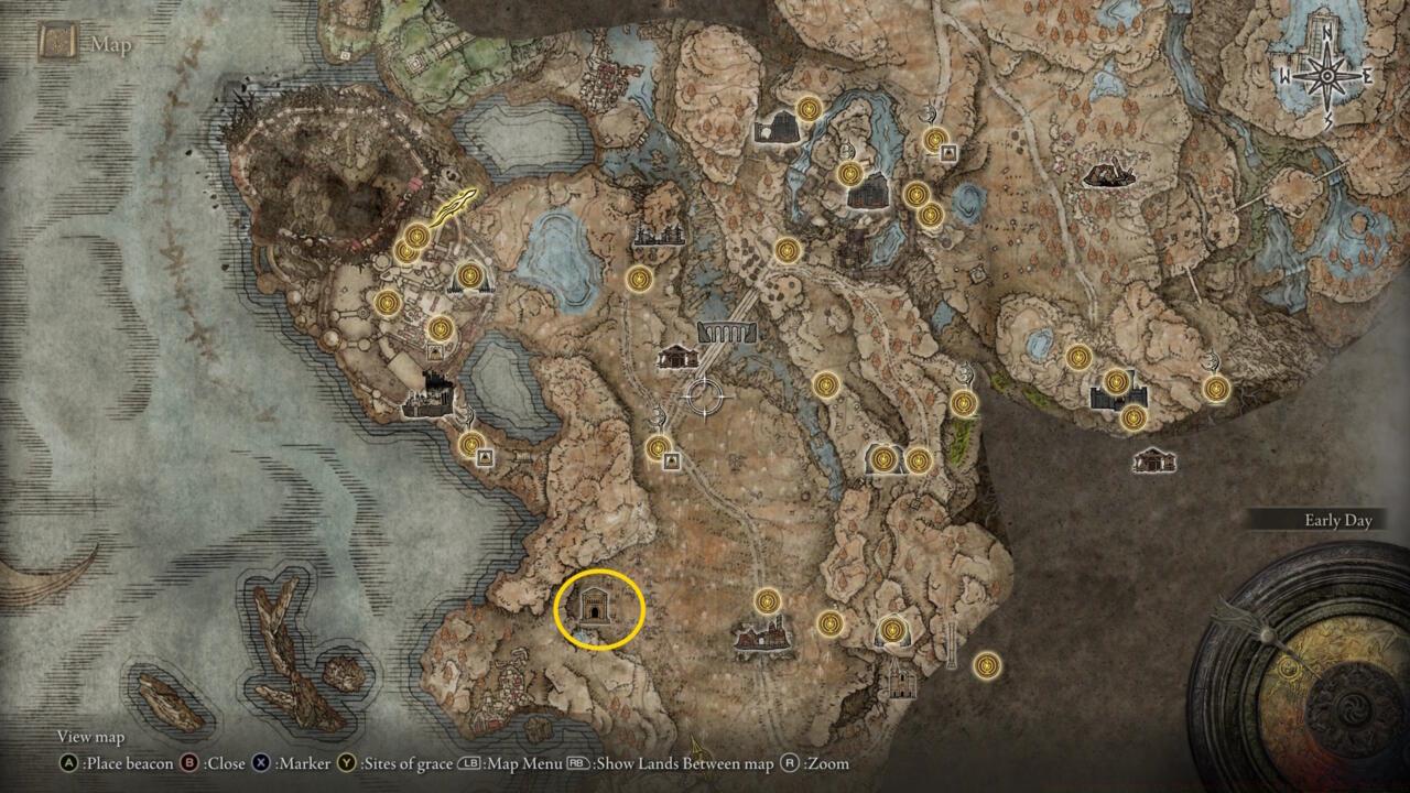 Visit the Western Nameless Mausoleum