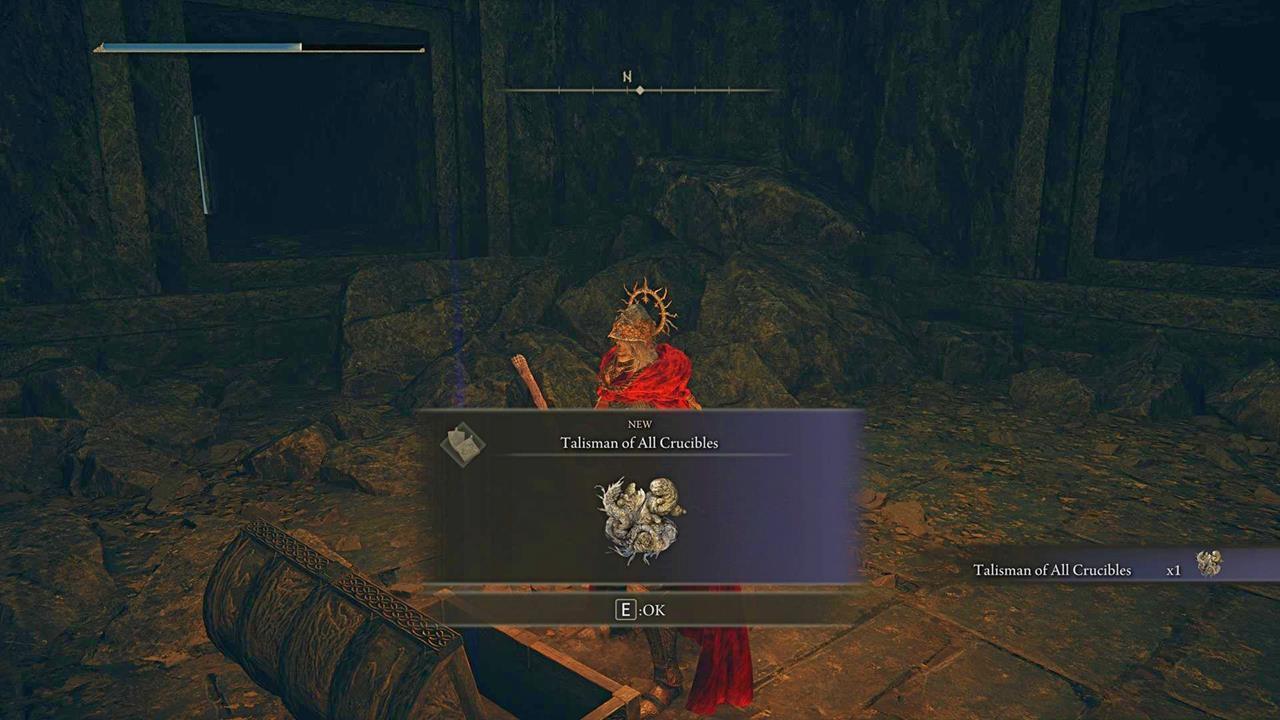 The Talisman of All Crucibles effect