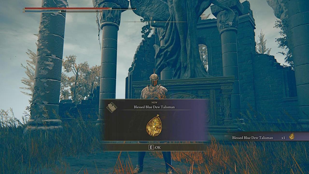 Blessed Blue Dew Talisman