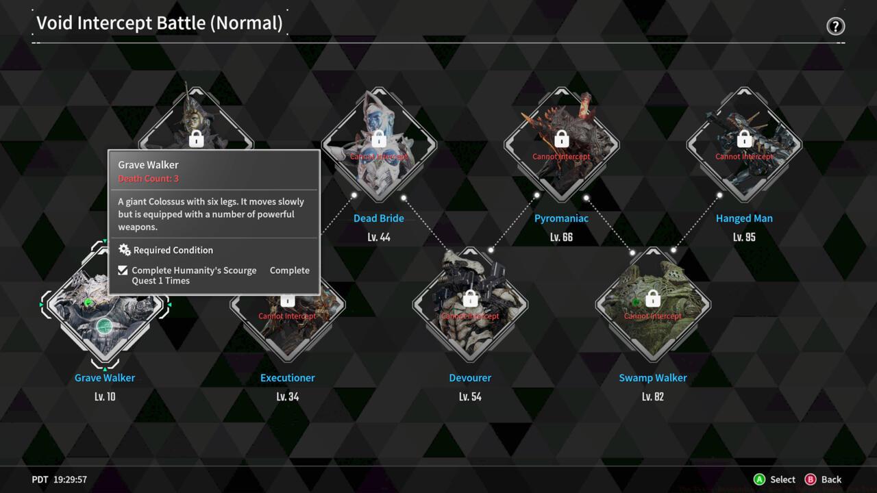 Finding the Gravewalker