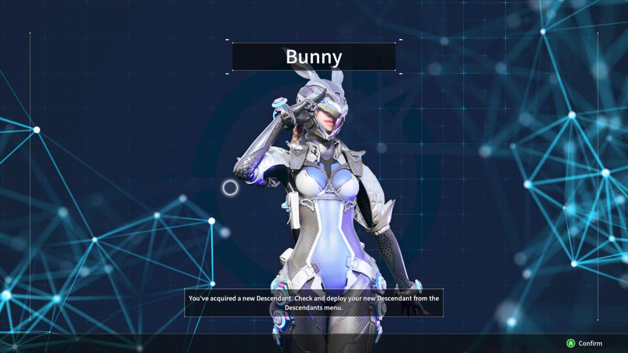 Bunny is now unlocked