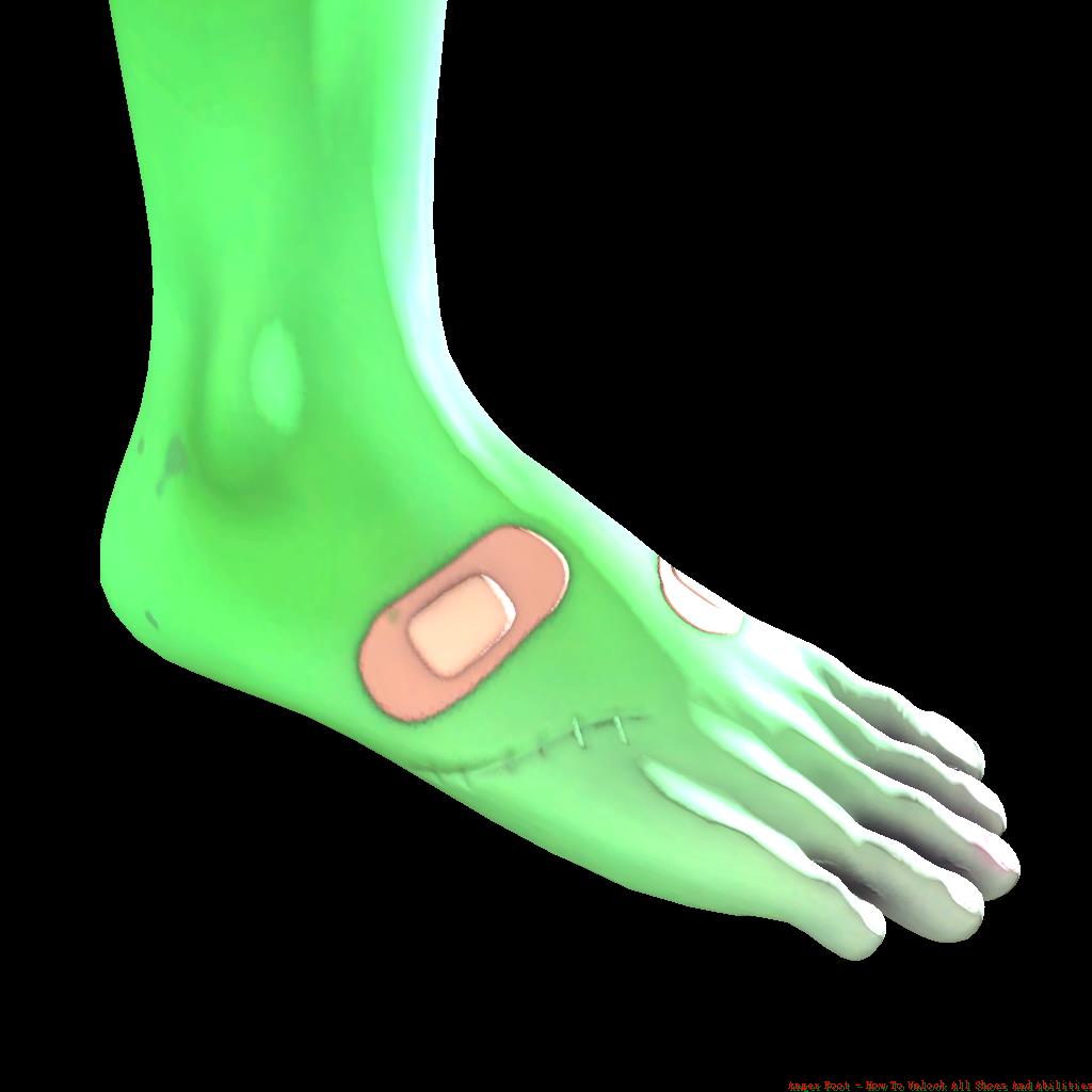 Feet - Unlocked to start the game