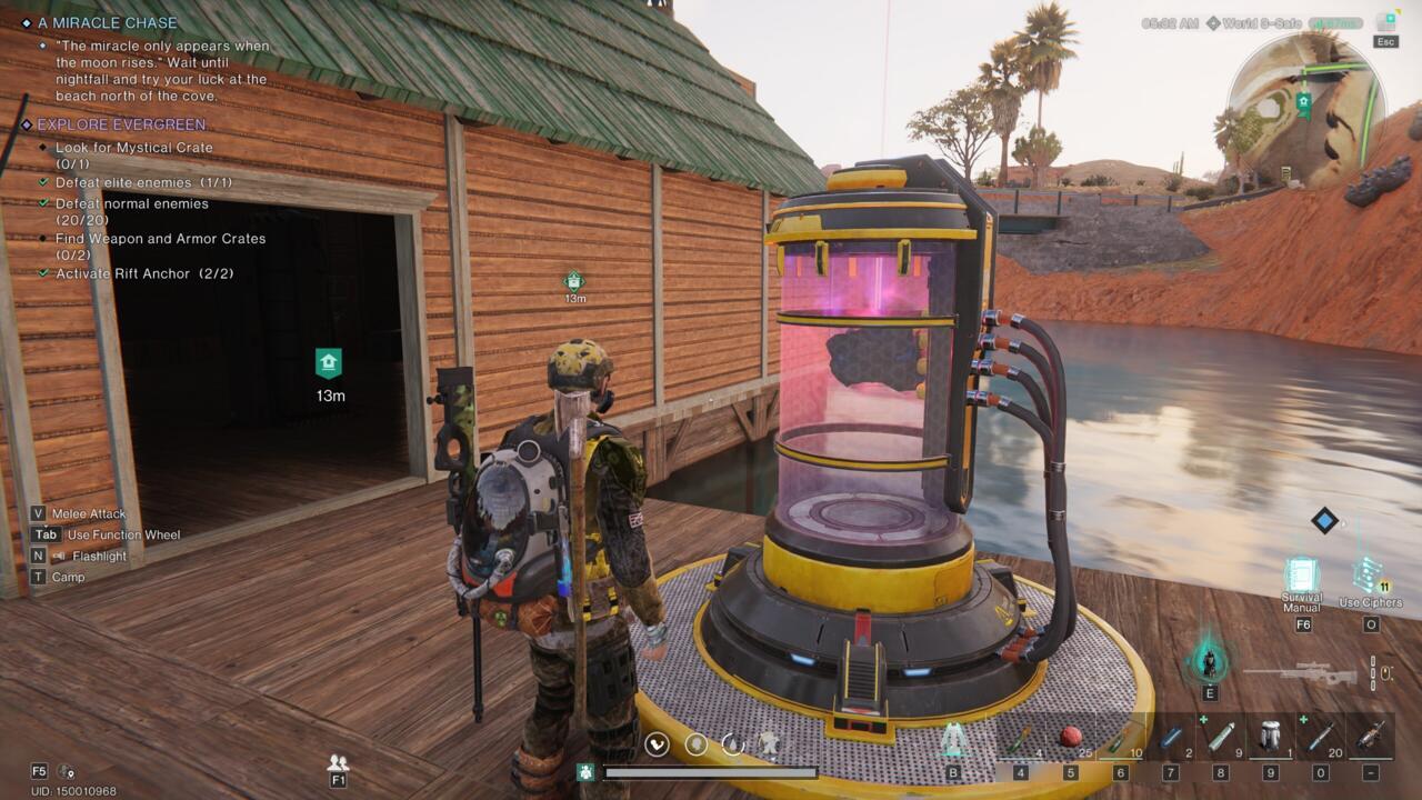 Using the Stardust Resonant Filter gets you some rare currency, but you have to defend your base from monsters and other players to earn it.