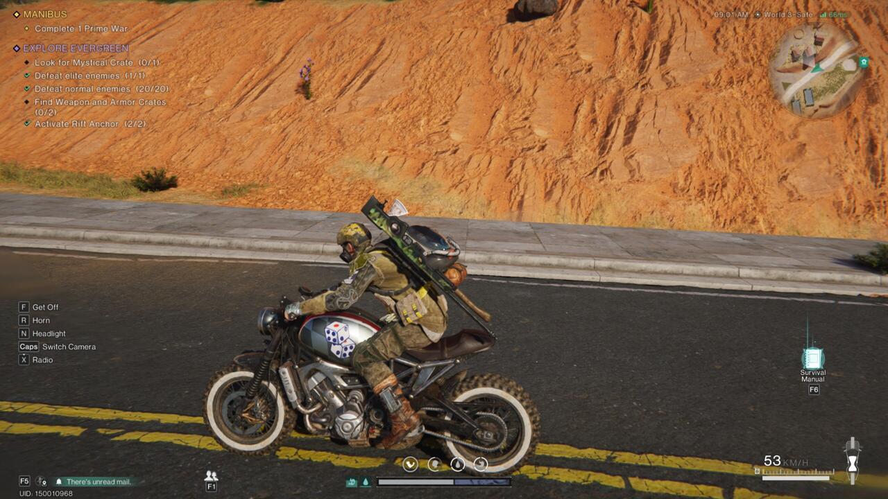 You can get the motorcycle pretty early in Once Human, but to maintain it, you need to unlock the Garage and its related Memetics.