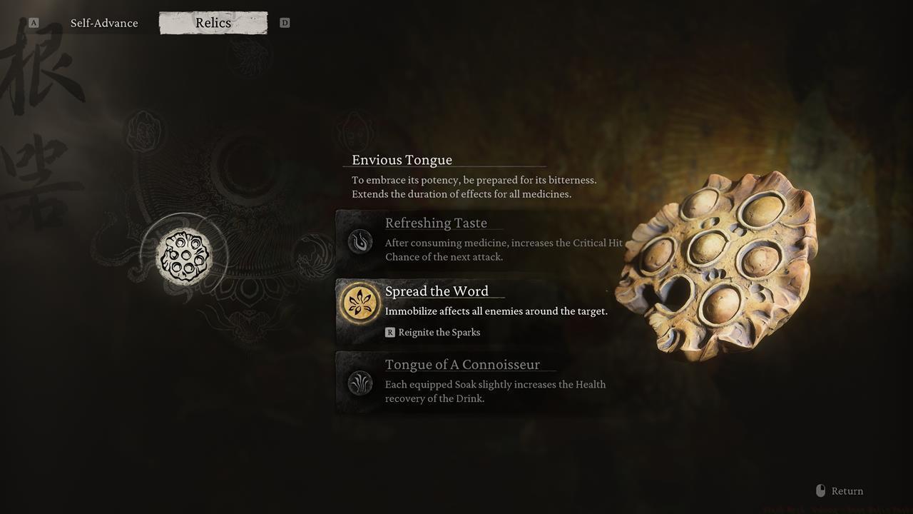 Chapter 4 Relic: Envious Tongue