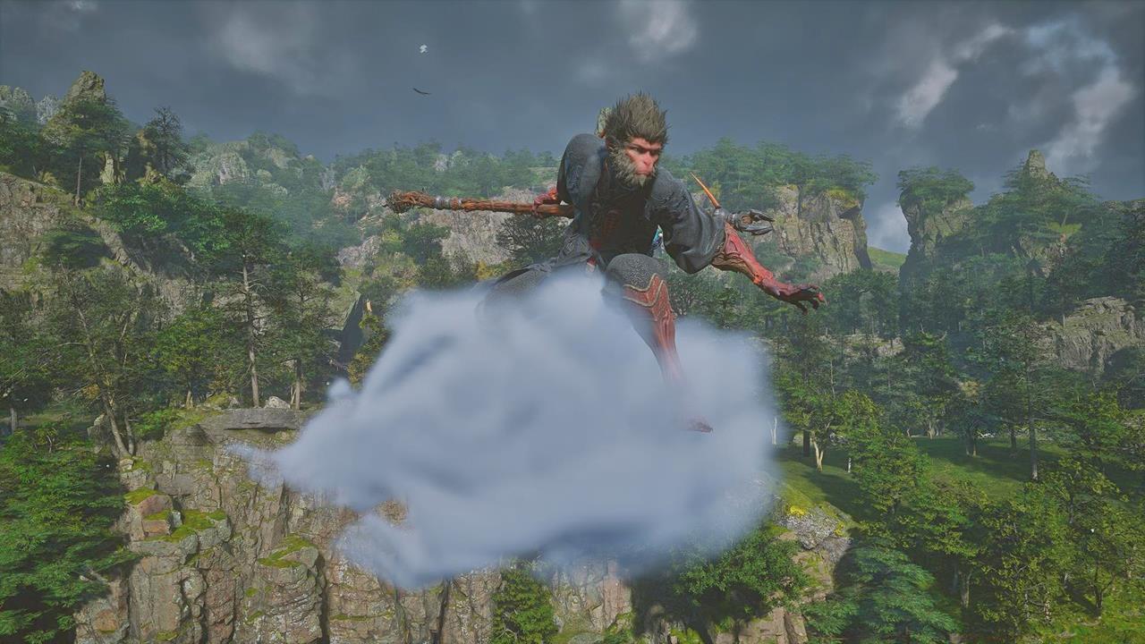 Somersault Cloud and exploring Mount Huaguo