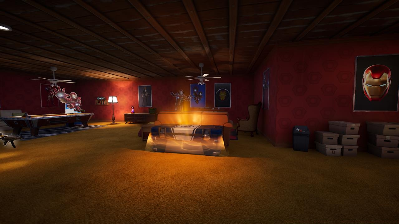 Secret Iron Man room