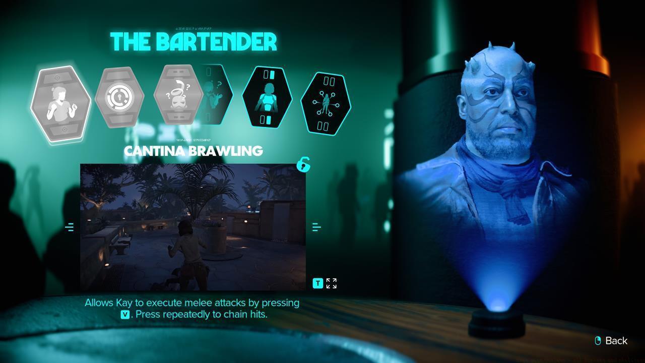 Bram: The Bartender abilities