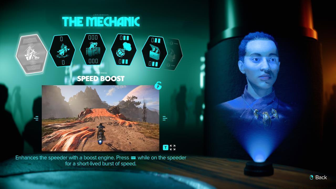 Selo Rovak: The Mechanic abilities