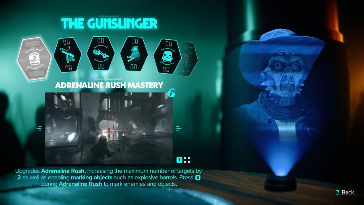 Sheriff Quint: The Gunslinger abilities