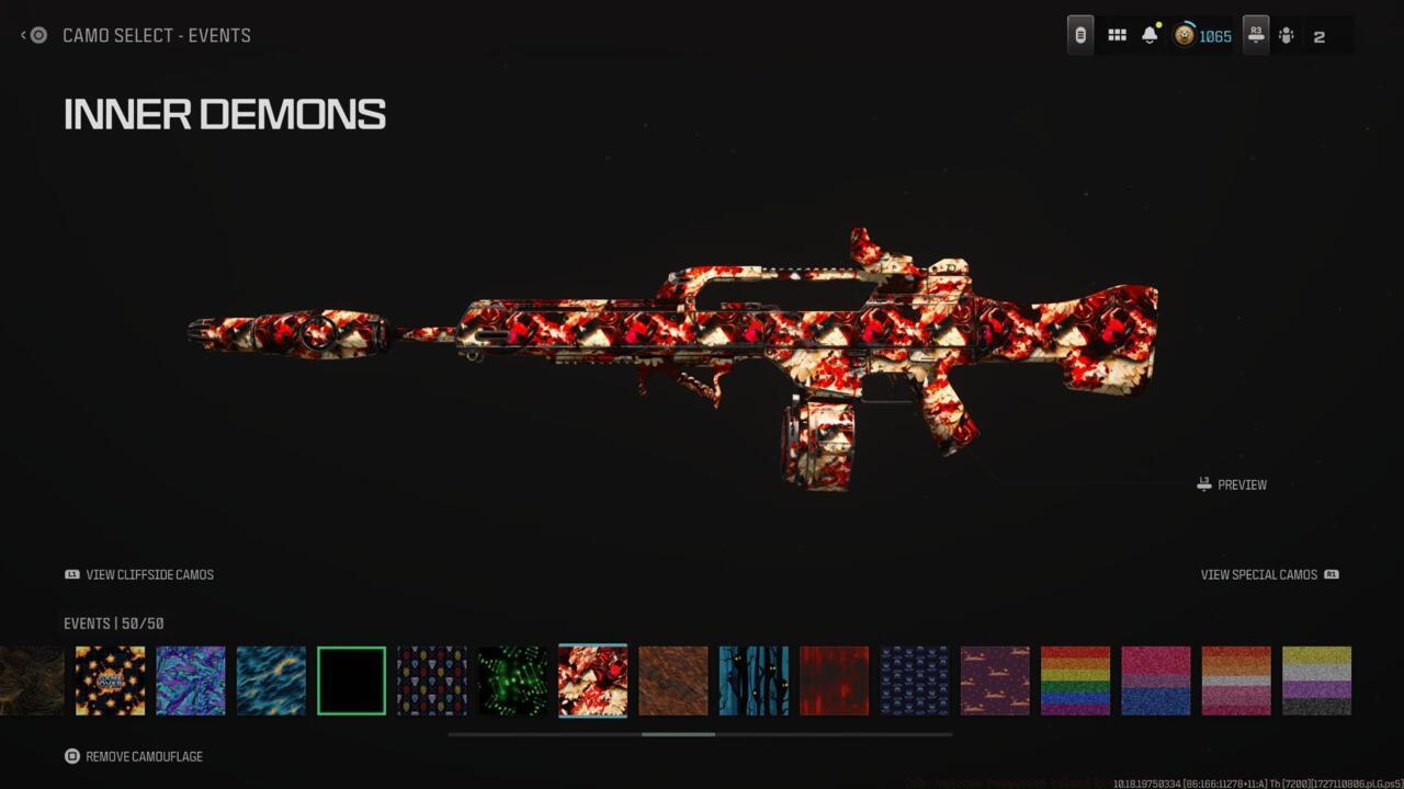 Inner Demons Camo