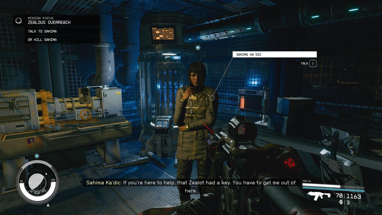 Should you kill Sahima or let her live?