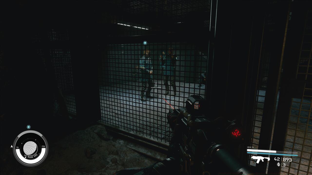 Rescuing the hostages and escaping Shadow Station Epsilon