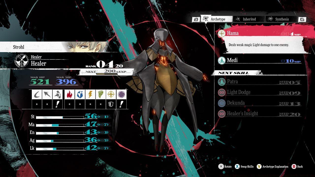 The Healer can keep your entire party healthy.