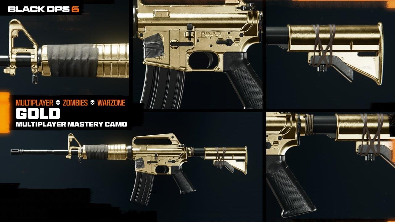 Gold camo