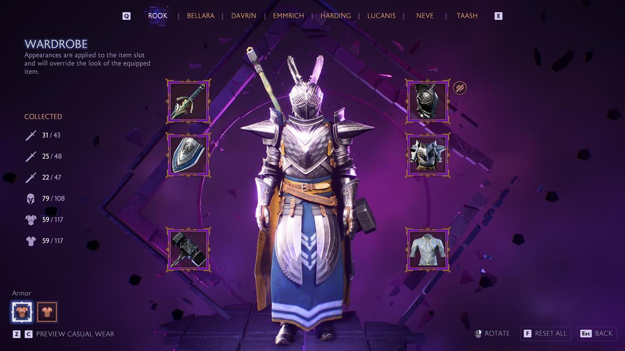 How to use the transmog system