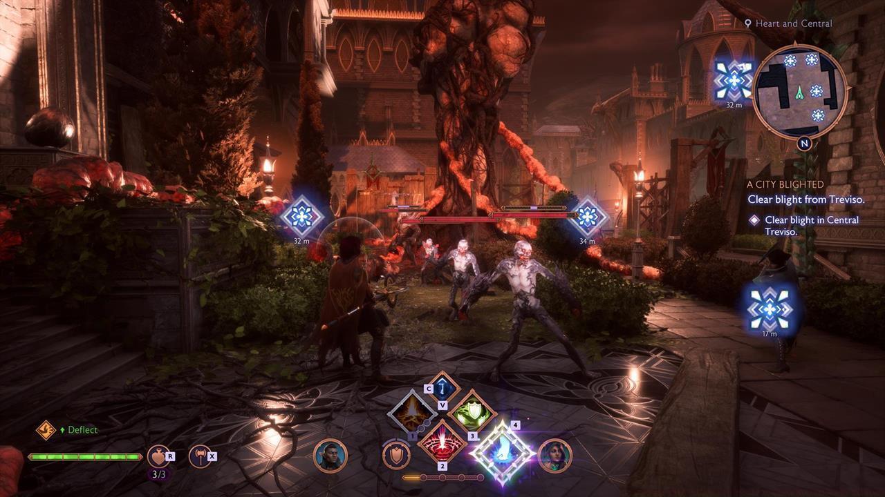 Consequence: Blighted city and dead or dying NPCs