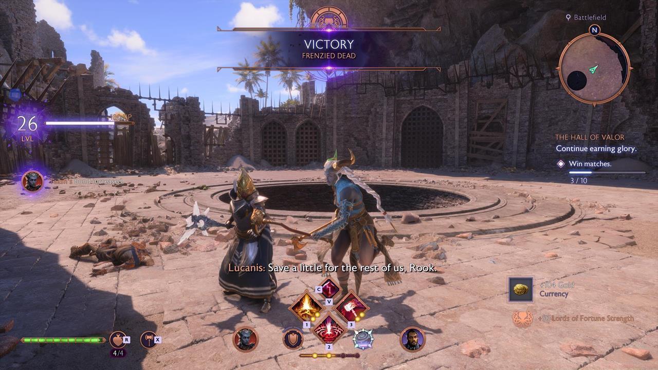 How to increase Taash's approval