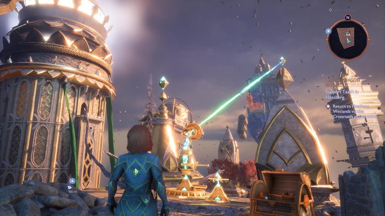 The first treasure chest: Emberborn Shard