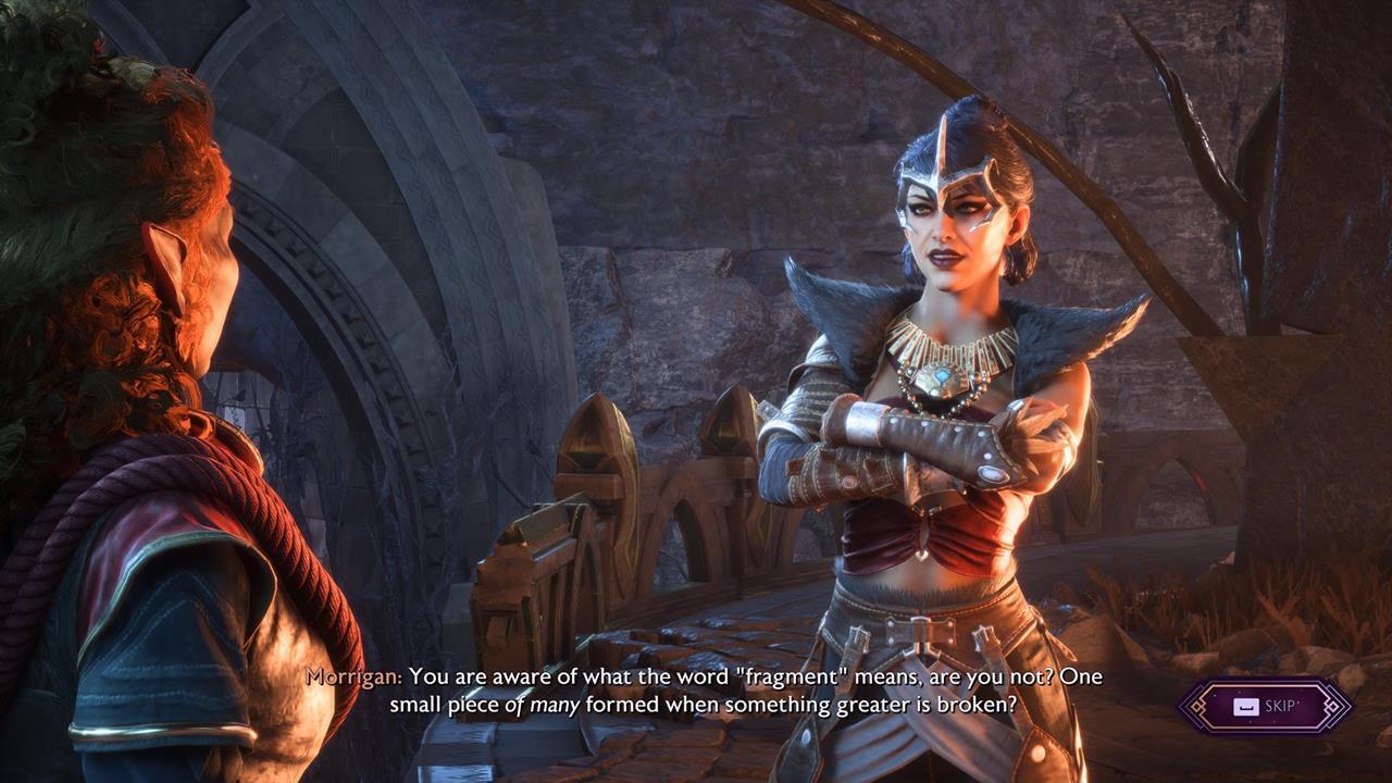 A meeting with Morrigan