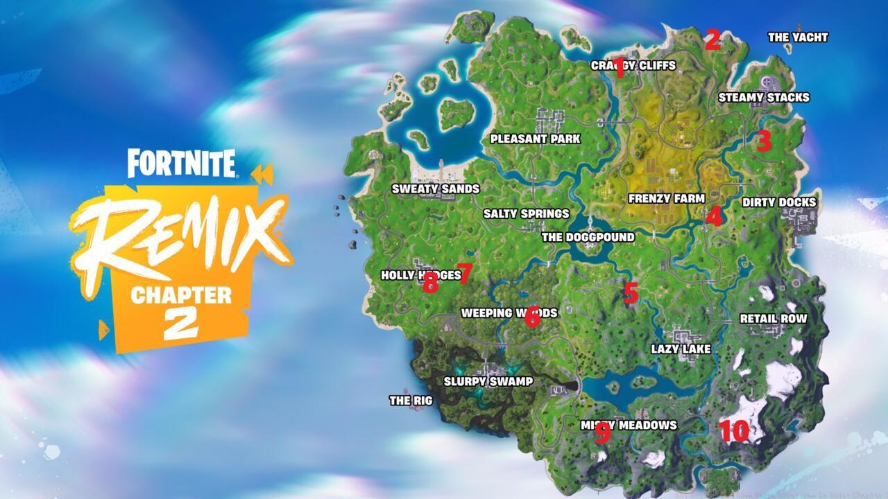 All 10 Fortnite gnome locations