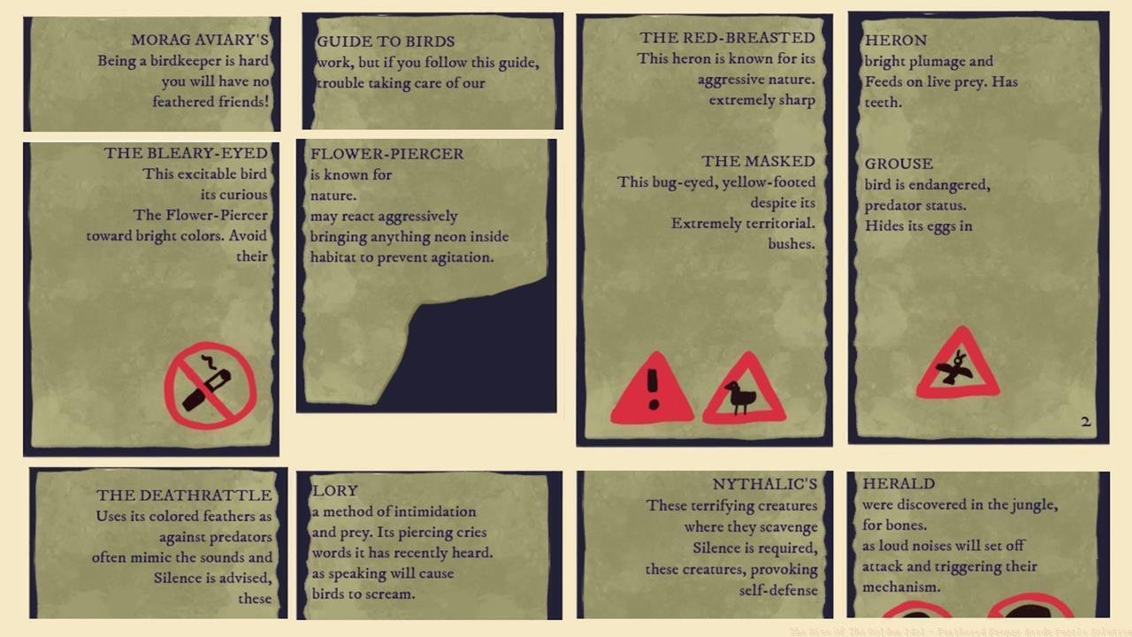 Morag Aviary's Guide to Birds