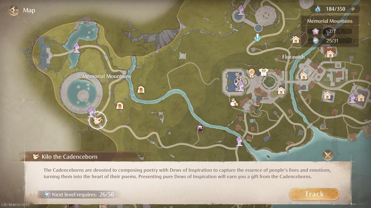 Where to find Kilo the Cadenceborn?