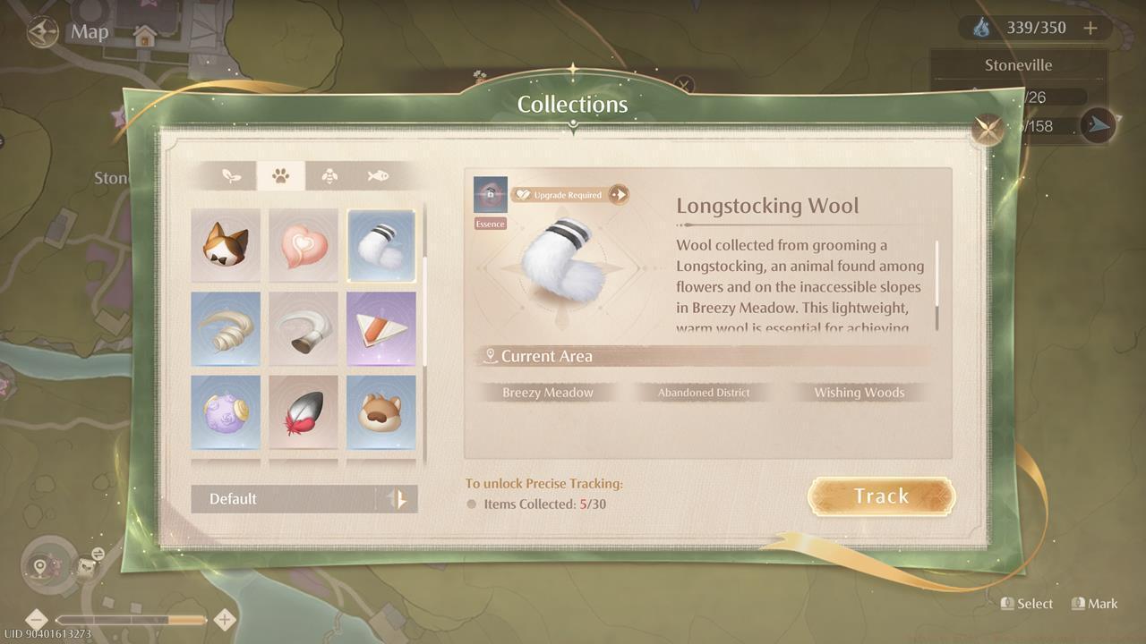 Gathering as you explore and buying from vendors