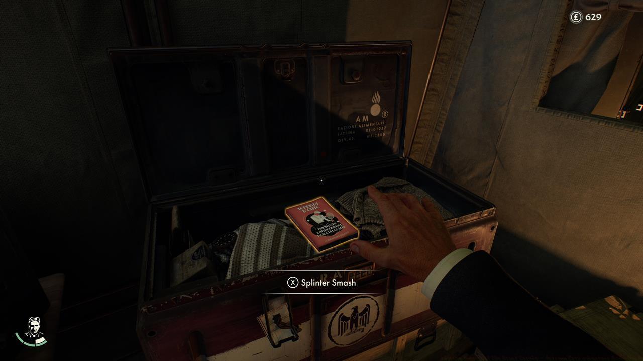 Vatican City Adventure Book (perk) #1: Splinter Smash