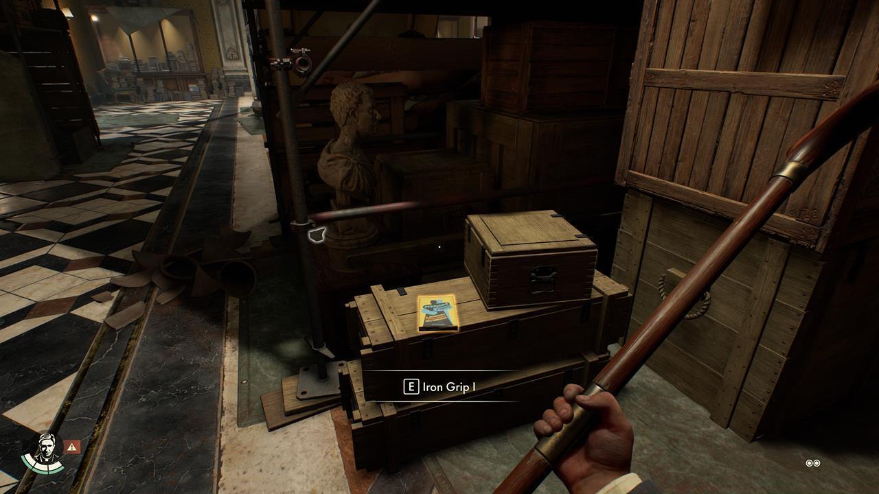 Vatican City Adventure Book (perk) #7: Iron Grip I