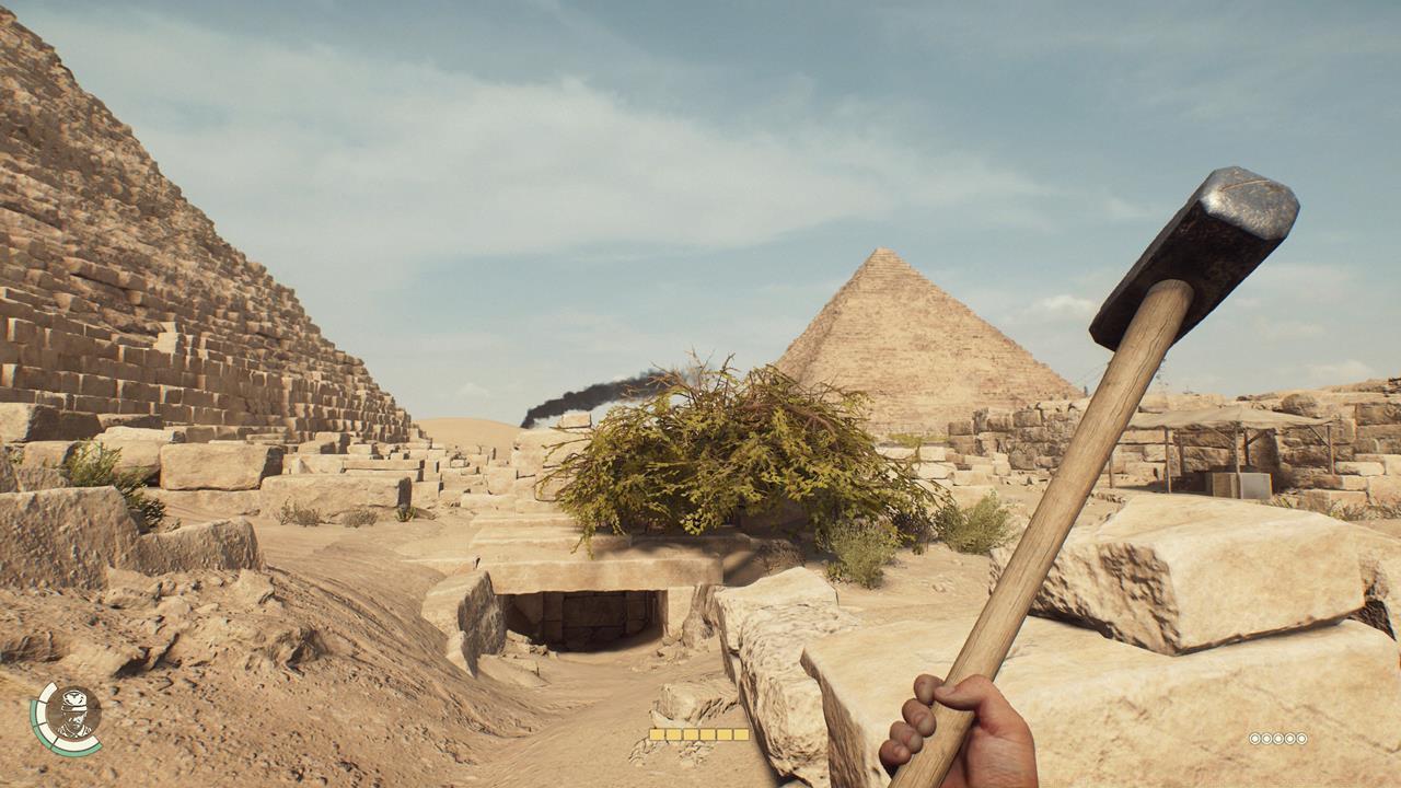 Entering the Great Pyramid