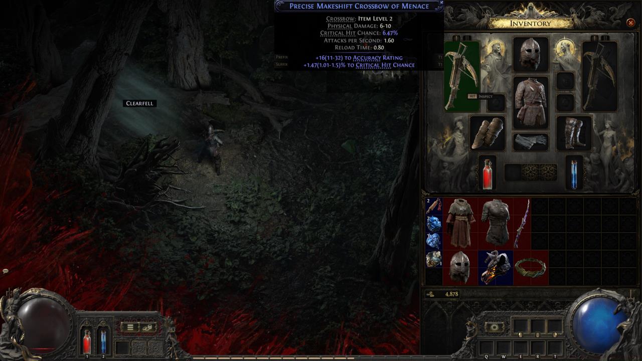 A crossbow is the Mercenary's best friend.