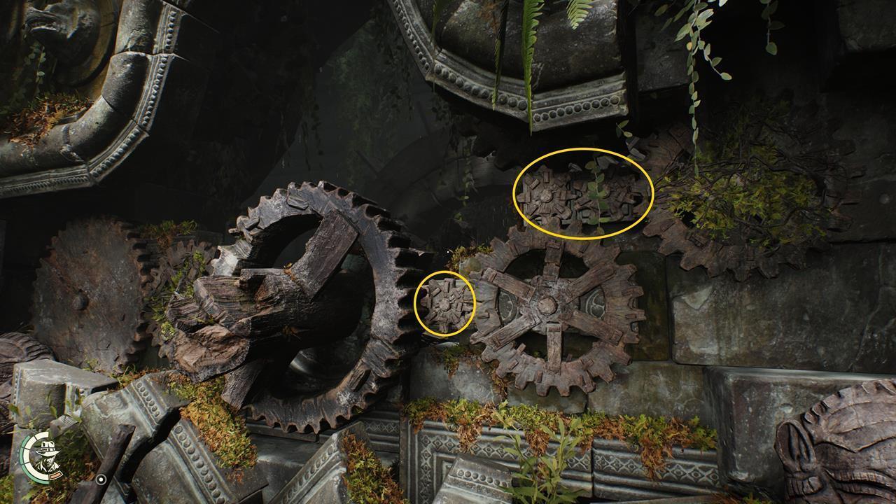 Khmer Cogwheel Puzzle #1A: The Blessed Pearl - Right side