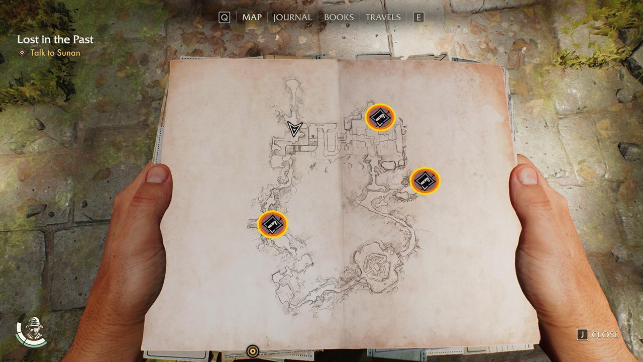 Sukhothai Relic: Explosion Site map