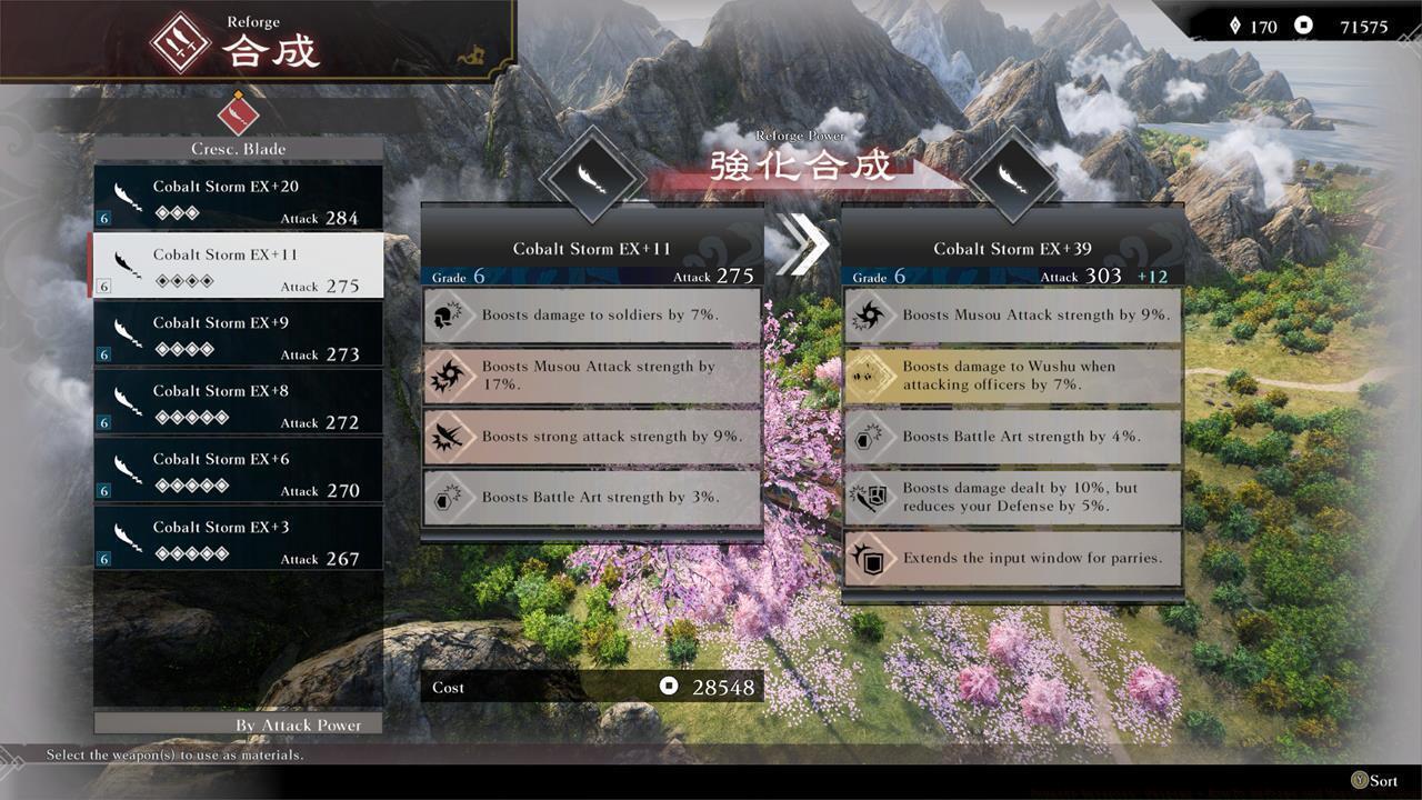 How does reforging power work?