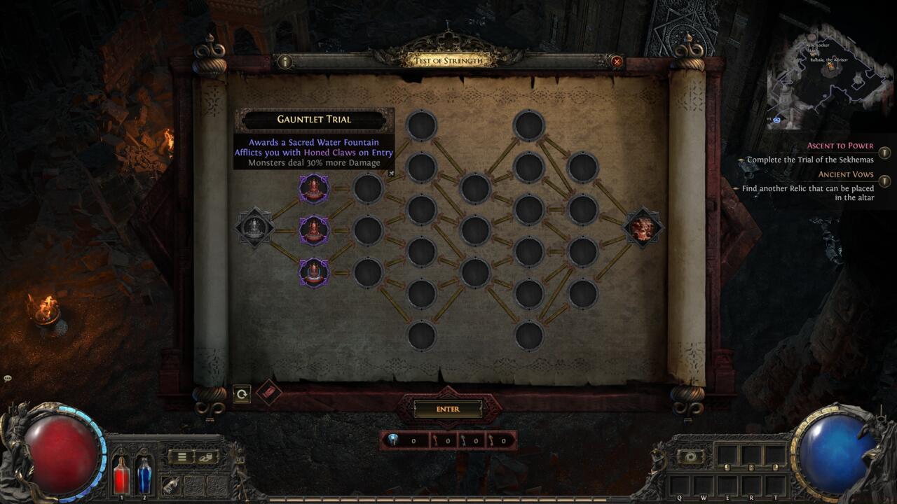 How the Trial of Sekhemas works