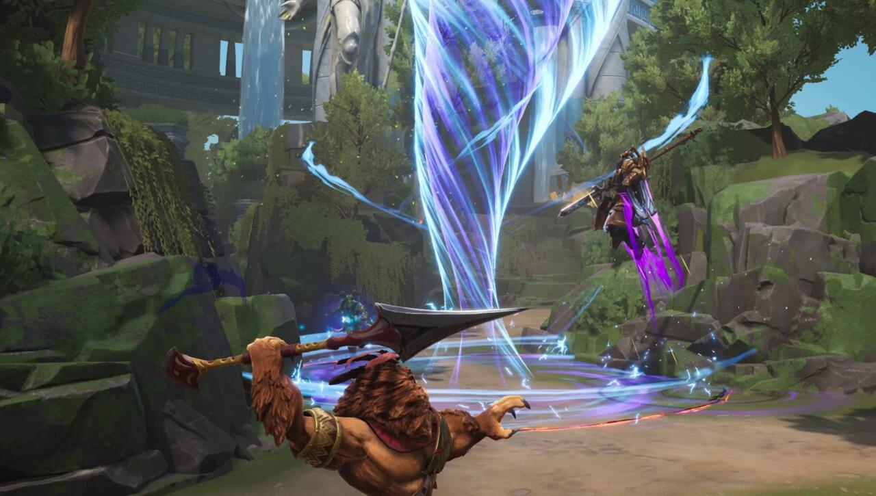 The grass is for playing peek-a-boo