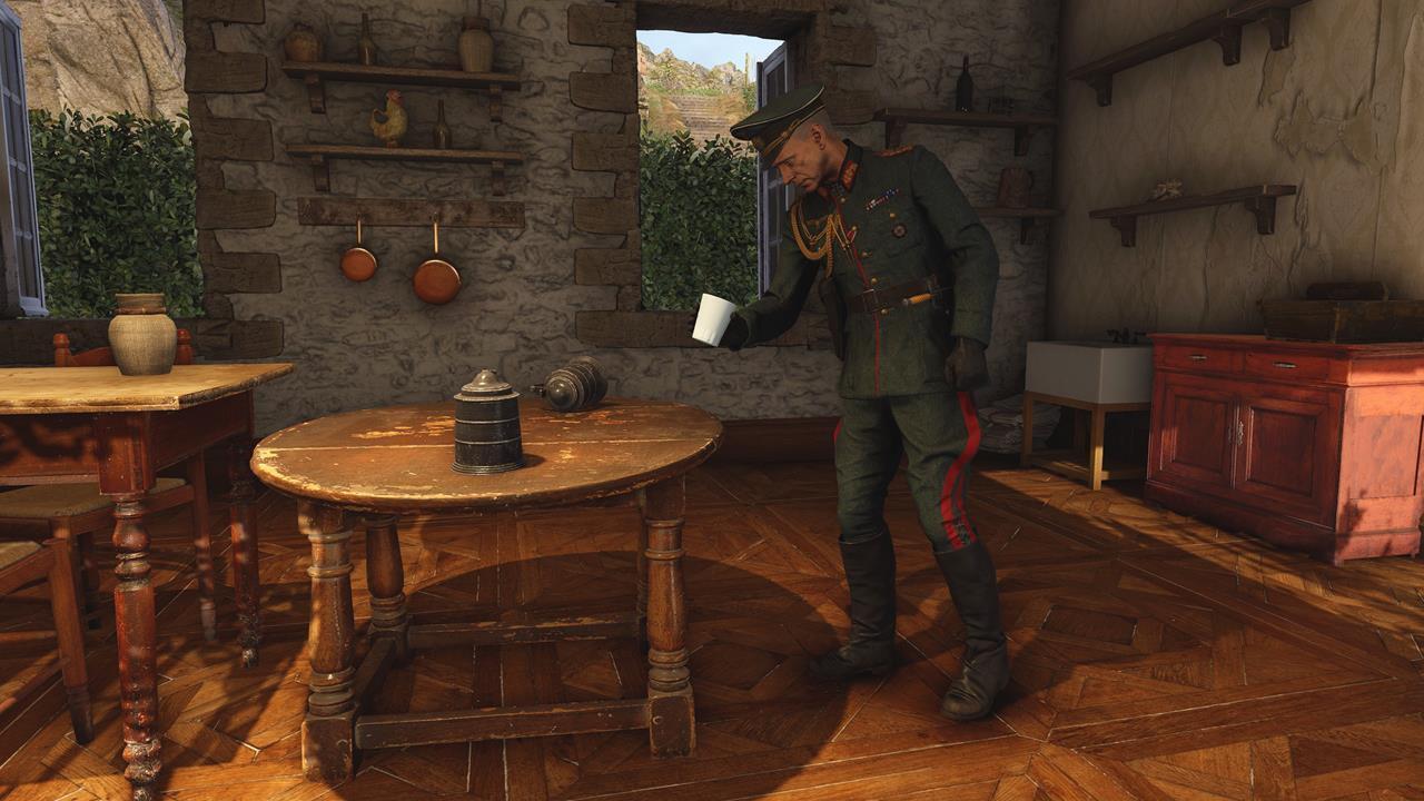 Mission 7: Lock, Stock, and Barrels target - Aldo Riese