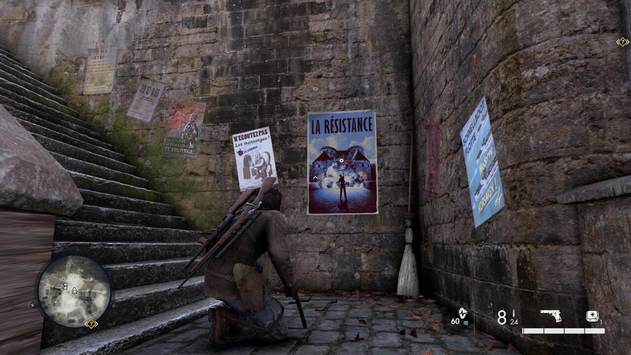 Dead Drop propaganda poster location (Harry's view)