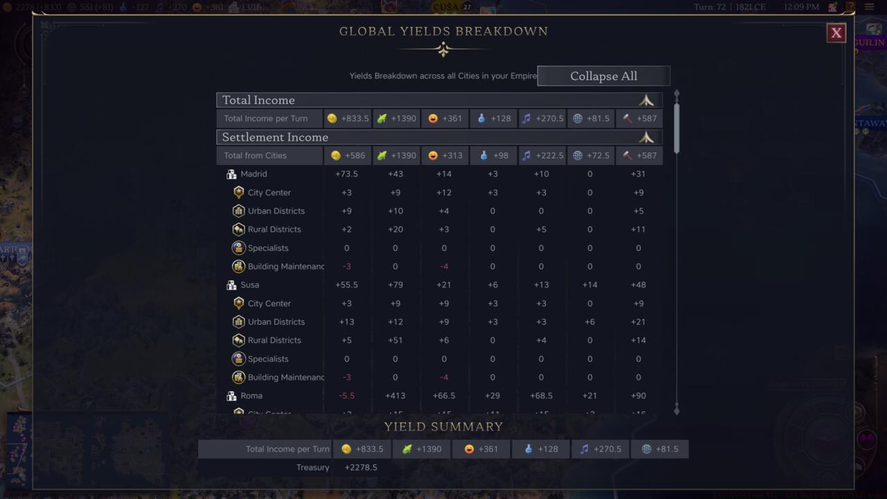 Choose Influence during Narrative Events