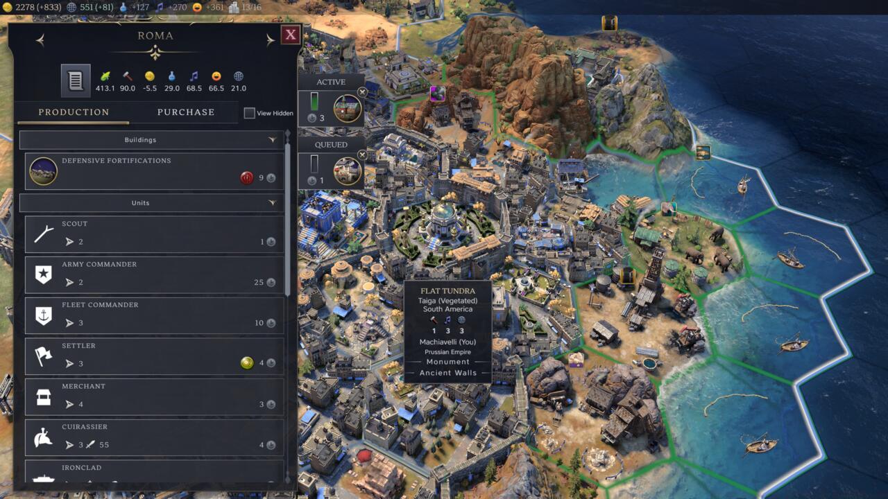 Produce specific Buildings in Settlements