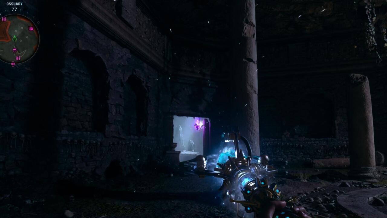 Shoot purple crystal lanterns