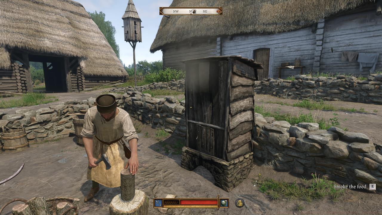 Using the smokehouse